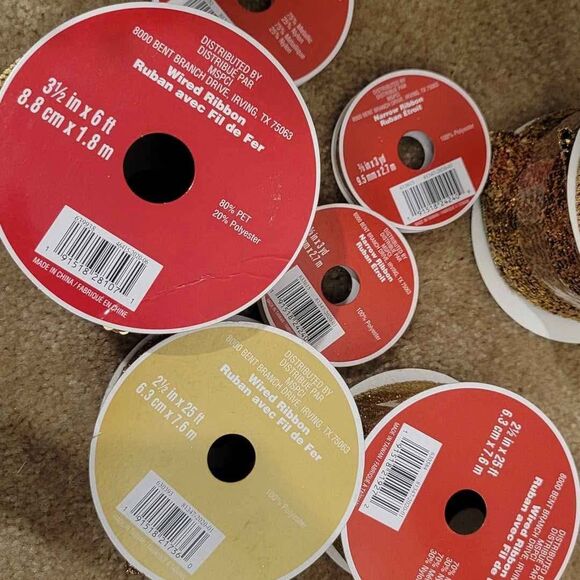 assorted gold ribbon - Picture 6 of 7